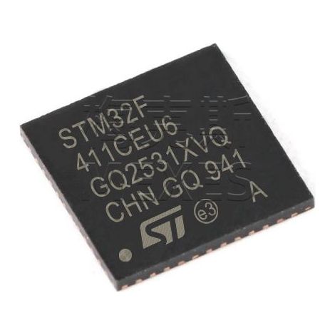 Elektronische Bauteile des STM32F411CEU6-Chips STM32F411RCT6, 5 Stück, 5 Stück.