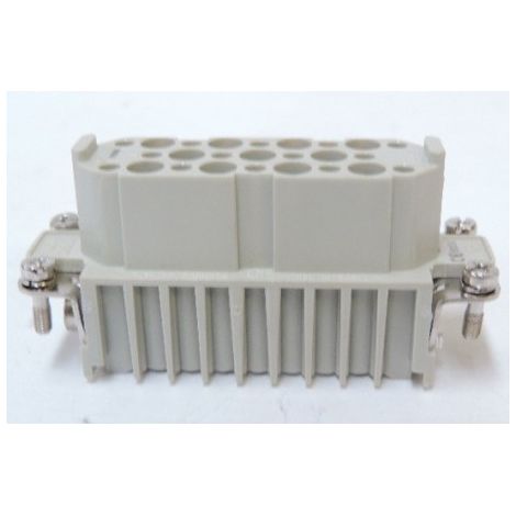 INSERT FEMELLE A SERTIR 25P+T 10A 250 GABARIT 66.16 ILME CDF25