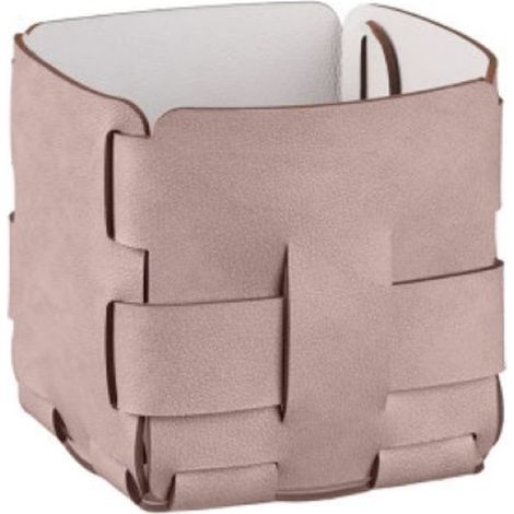 COLOMBO DESIGN Cestino Minibottega Oyster/ Ash Rose, 12X12 H13 serie ADJ codice prod: BADJ1013-0207
