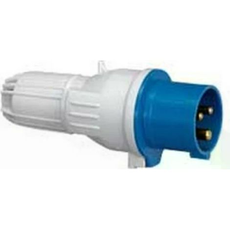 Legrand 057434 - Straight plug P17 - IP44 - 16 A - 200/250 V - 2P+E - Plast