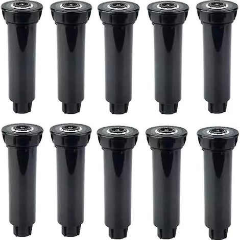 Lot de 10 arroseurs escamotables pour outils de jardinage, têtes de pulvérisation, matériel d'irrigation. (1/2)