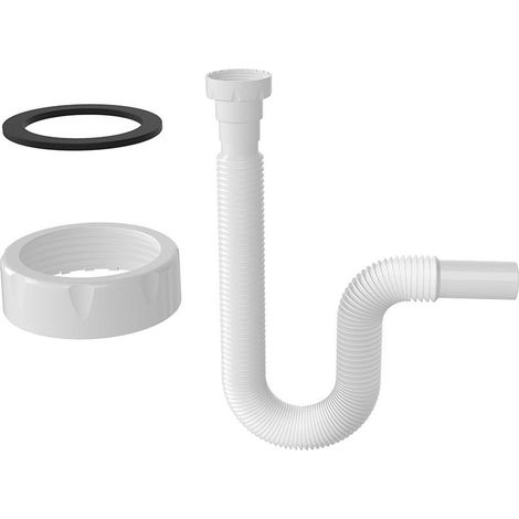 Belvit Siphonrohr Flex Geruchsverschluss 1 1/4" Ø40 (320-730mm) Belvit Siphonrohr Flex Geruchsverschluss 1 1/4" Ø40 (320-730mm) (1/3)