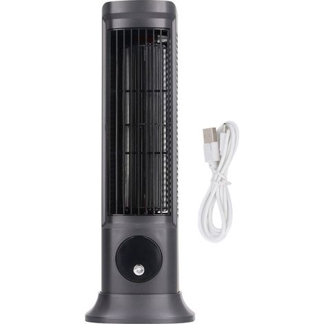 Jeffergarden Ventilateur de bureau tour professionnel efficace silencieux à trois vitesses réglable sans feuilles adapté au bureau à domicile de la chambre à coucher (1/4)