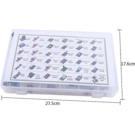 Ultimatives 37-in-1-Sensormodul-Kit für MCU-Anwender im Bildungsbereich (mit Box) (1/4)