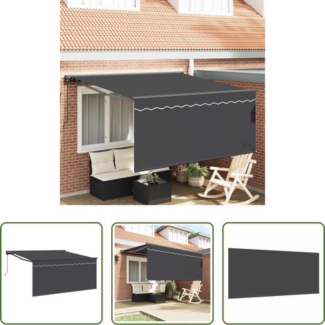 Store rétractable - Auvent Rétractable Anthracite 300 x 250 cm (1/5)