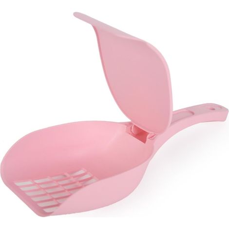 Pelle À Litière Pour Chat - Grille Fine En PP - Poignée Ergonomique - Convient À Tous Types De Litière - 1 Pièce (1/5)