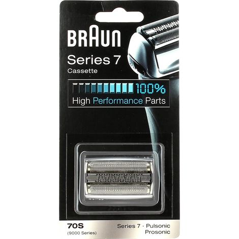 CASSETTE RASOIR ARGENT SERIES 7 CODE 70B POUR PETIT ELECTROMENAGER BRAUN - 81444473 (1/4)