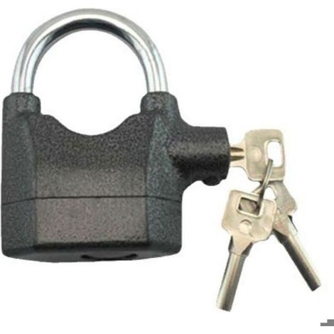 Serrure alarme antivol -  - Alarme sonore 110 dB - Utilisation moto ou appartement