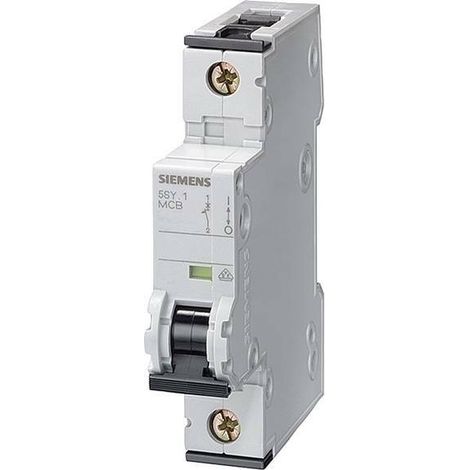 SIEMENS 5SY6 - INTERRUPTOR AUTOMÁTICO 70 6KA CURVA-C 1 POLO 10A