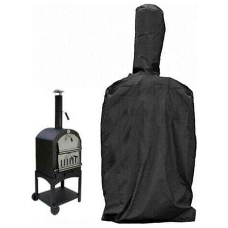 Outdoor Pizza Oven Cover, Protective Cover for Garden Ovens with Drawstring, Waterproof, Dustproof, Black Oxford 45×65×165Cm (1/4)