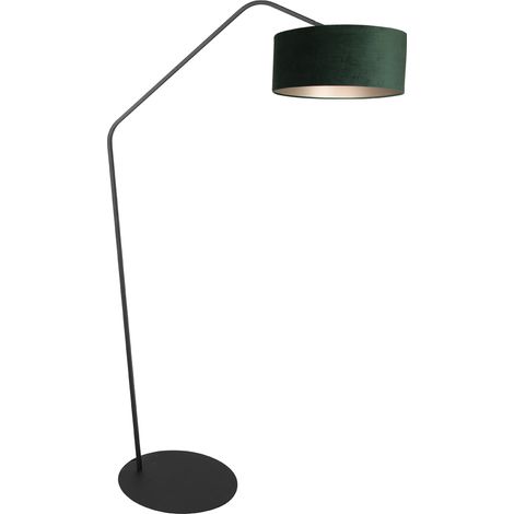 Anne Lighting - lampadaire - ZigZag - vert noir - métal - lampe (1/4)