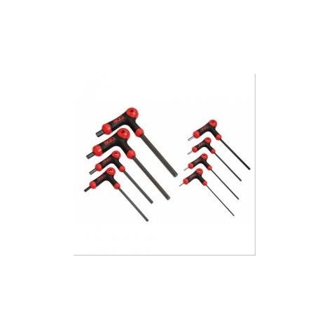 Jeu de 8 clés mâles pour empreinte 6 pans - 60 PTJ 8 Sam