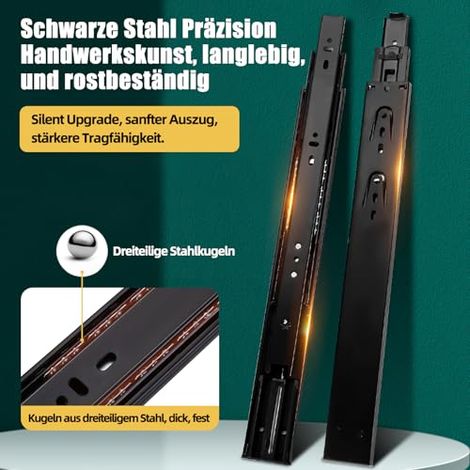 Gewürzregal Ausziehbar Schrank, 2 Etagen, Ewürzregal Ausziehbar für Küchenschrank, Gewürzregal herausziehen Organizer, Küchenschrank Regal
