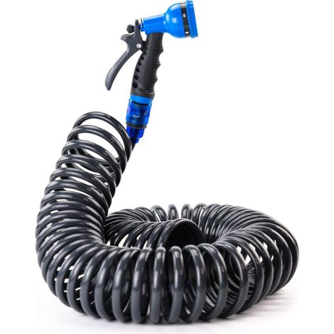 Kit completo di irrigazione flessibile con tubo da 10m (1/4)
