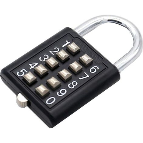 Combination lock 5 fixed lockers gym door lock mechanism