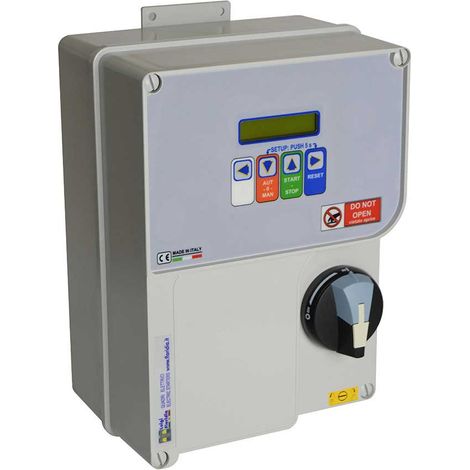 ADE-COS Quadro protezione marcia a secco Elettropompa TRIFASE 0,5-5,5 HP