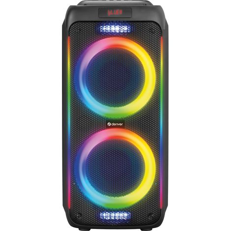 Haut-parleur portable DENVER BPS-458, 1000 W, noir