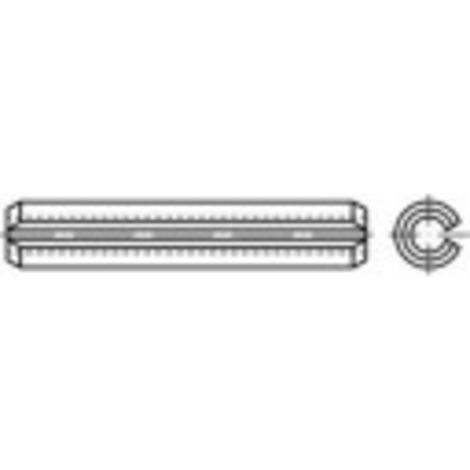 TOOLCRAFT 1068869 Goupilles (Ø x L) 1.5 mm x 10 mm acier inoxydable 100 pc(s) (1/2)
