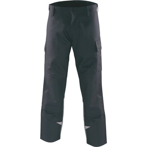 ROFA Schweißerschutz-Bundhose Splash, dunkelanthrazit / grau, Konfektionsgröße DE: 102
