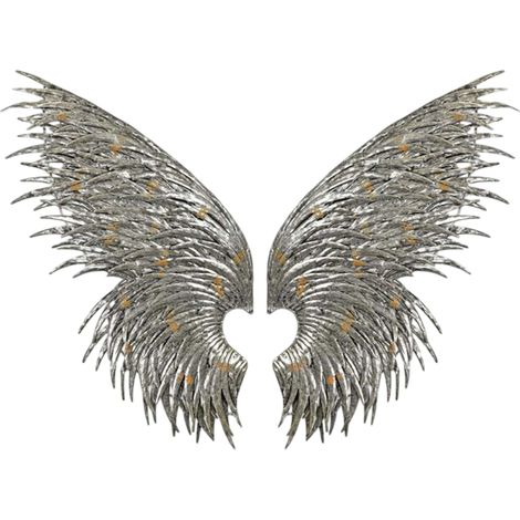 Ali d'angelo decorative: glitter metallici ed eleganza per le tue pareti.