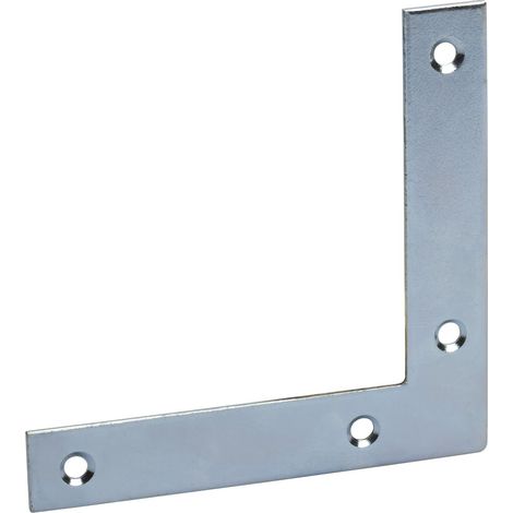 ANGOLO DI RINFORZO ZINCATO  mm.  80x80 (100 pz.)