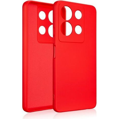 Funda de silicona roja para Infinix Note 30 Beline (1/3)