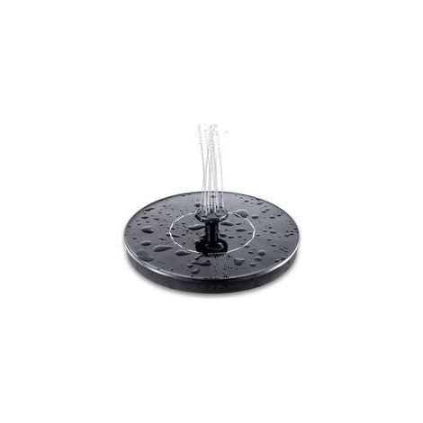 Solarpumpe für Springbrunnen und Vogeltränken, verbessertes 1,4-W-Modell mit 4 Düsen, schwimmende Solarpumpe für Vogeltränken, Garten, Teich, Pool, Außenbereich (Standardmodell 16 cm) - Crezuo