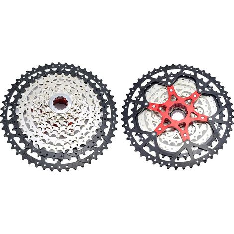 Cassette para bicicleta, 10 velocidades, opciones de velocidad ajustables, 10 velocidades 11-50T (1/2)