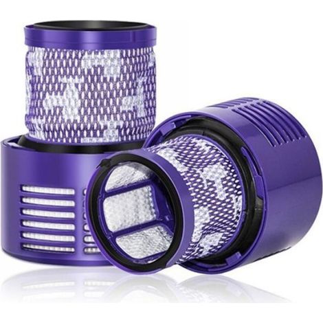 Filtre De Remplacement - Pour Aspirateur Dyson V10 Cyclone - Compatible Animal Absolute Motorhead Total Clean - 2 Pièces (1/5)