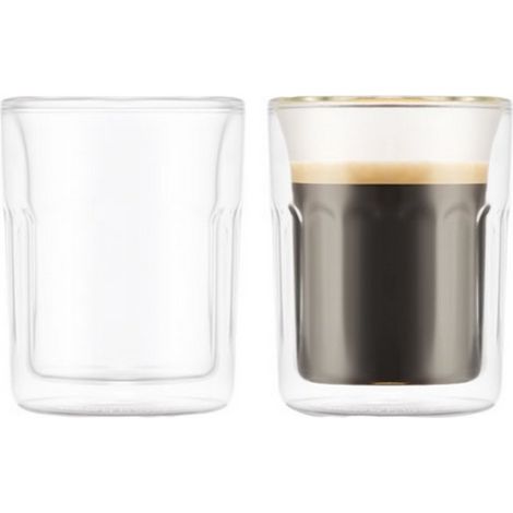 Set de 2 verres à double paroi 0.1 l - Bodum - 12364-10