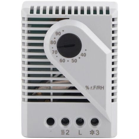 MFR012 Humidity Regulator, Mechanical Humidity Controller, Hygrostat for Dehumidifier Humidifier Reptiles Greenhouse Exhaust Fan Fermentation(MFR012) (1/4)