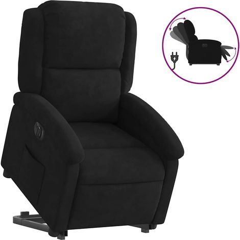 Maison Exclusive - Relaxsessel mit Aufstehhilfe Elektrisch Schwar
