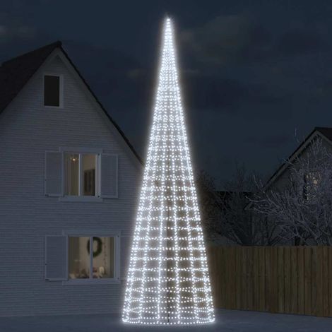 LED-Weihnachtsbaum 3000 LEDs Kaltweiß 800 cm