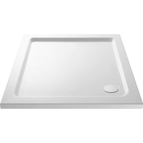 Aquariss Square 760 x 760 mm White Stone Shower Tray