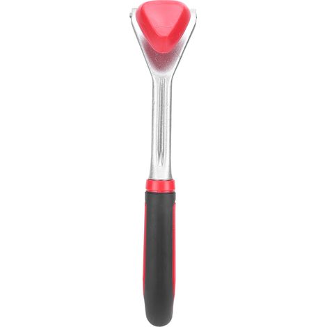 Grattoir à peinture ergonomique à lame en carbure pour vernis, colle, résine, mastic et glacis secs, pour rayures.
