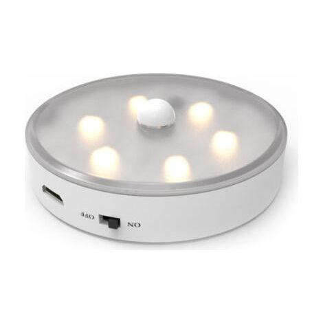 Ensemble de 3 détecteurs de mouvement LED avec télécommande, idéal pour les escaliers, les chambres, les couloirs, les placards et les cuisines, avec lumière chaude. (1/4)