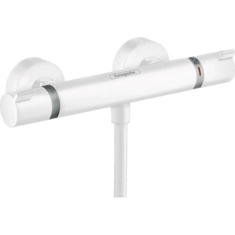 Hansgrohe Ecostat Comfort Miscelatore termostatico per doccia, bianco opaco (13116700)