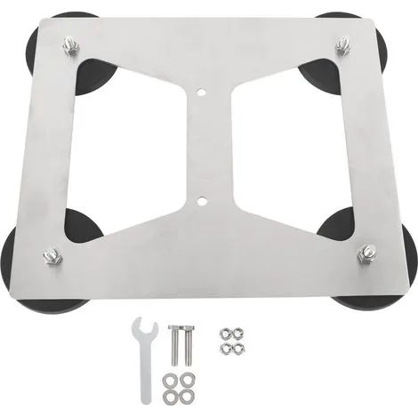 Support magnétique de toit pour satellite, fixation sécurisée, base de support en acier inoxydable anti-rayures pour voiture, camping-car, yacht, SUV, berline (1/3)