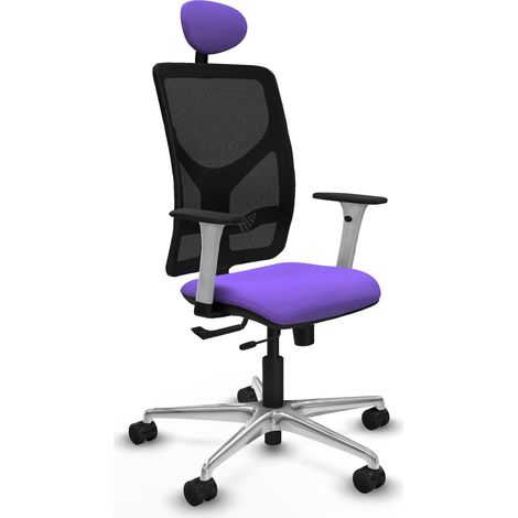 Chaise ergonomique piqueras y crespo Motilla blanc support lombaire (1/2)