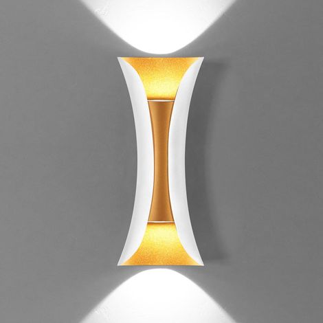 14W Créatif Moderne Applique Murale LED Lampe Murale Imperméable IP65 Aluminium Lèche-murs LED Intérieur Extérieur pour Chambre à Coucher Salon Salle de Bains Entrée Escalier Porche Couloir (1/5)