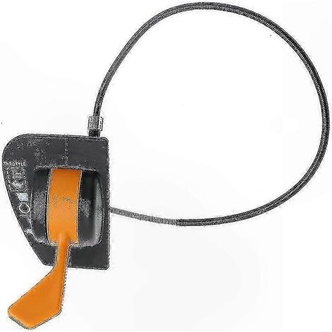 Câble d'accélérateur complet pour tondeuse D110 D120 D100 D105, compatible 107S, X115R, X125, X105, X145 - Commande de régime moteur, pièce de rechange robuste, kit de câble de gaz. (1/5)