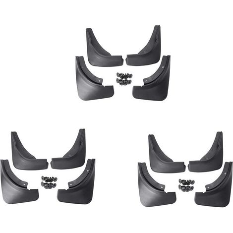 Parafanghi per BMW B7 (modelli 2011-2014), stile europeo, protezione completa, set di 12 parafanghi.