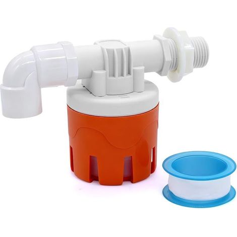 Robinet flotteur pour réservoir d'eau de piscine, 1/2 ", vanne de régulation automatique du niveau d'eau, entrée latérale (1/5)