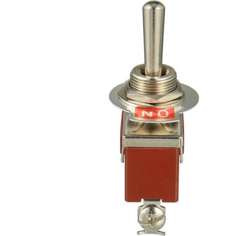 Interrupteur Levier - 12 V DC 30 A SPST Étanche - Pour Bateau Voiture Camion - 2 Pièces (1/5)