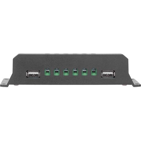 Régulateur Solaire PWM 30A, Double Port USB et Affichage LCD pour Batterie 12V/24V, Chargeur Écologique (1/5)