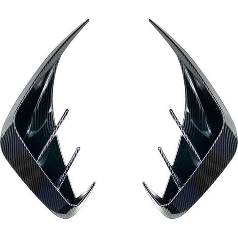 Garniture Couvercle Sortie Air Latéral Becquet Lèvre Pare-Chocs Arrière BMW Série 3 320I 325I 330I