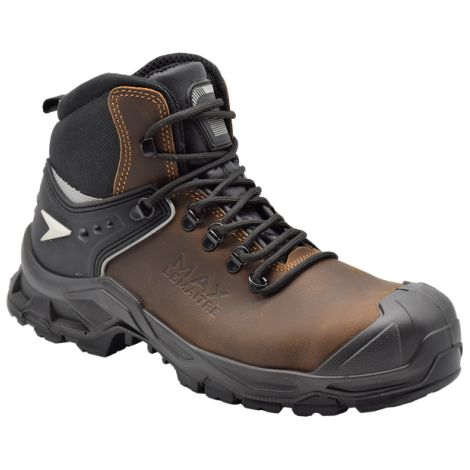Botas de seguridad Max Plus Alto UK Marrón S3S 43 Marrón (1/5)