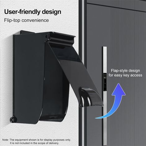 Sollbry Rénovation Housse étanche pour clavier de contrôle d'accès,sonnette de porte extérieure,boîte de protection solaire,couvercle de prise, contrôle (1/5)