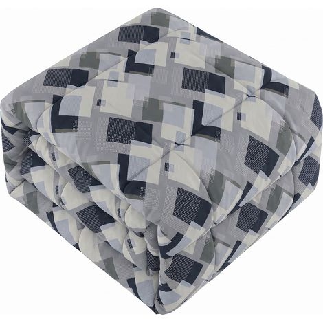 Trapunta Invernale Infinity Matrimoniale 260x260 cm in Poliestere Block (1/3)