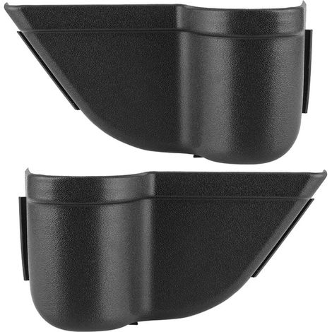 Lot de 2 boîtes de rangement latérales pour porte avant, adaptées aux Jeep Wrangler JK JKU 2011-2018 (1/4)